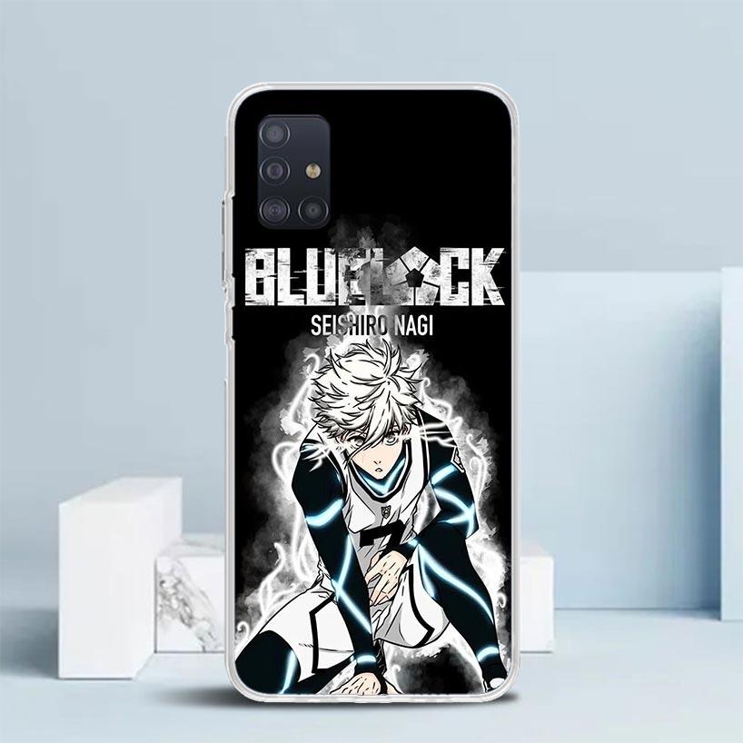 

Blue Lock Nagi Seishiro Phone Case For Samsung Galaxy A52 A32 A22 A12 A51 A50S A30S A10S Note 20 Ultra 10 S10 Plus A31 A20 A71 A Samsung A10