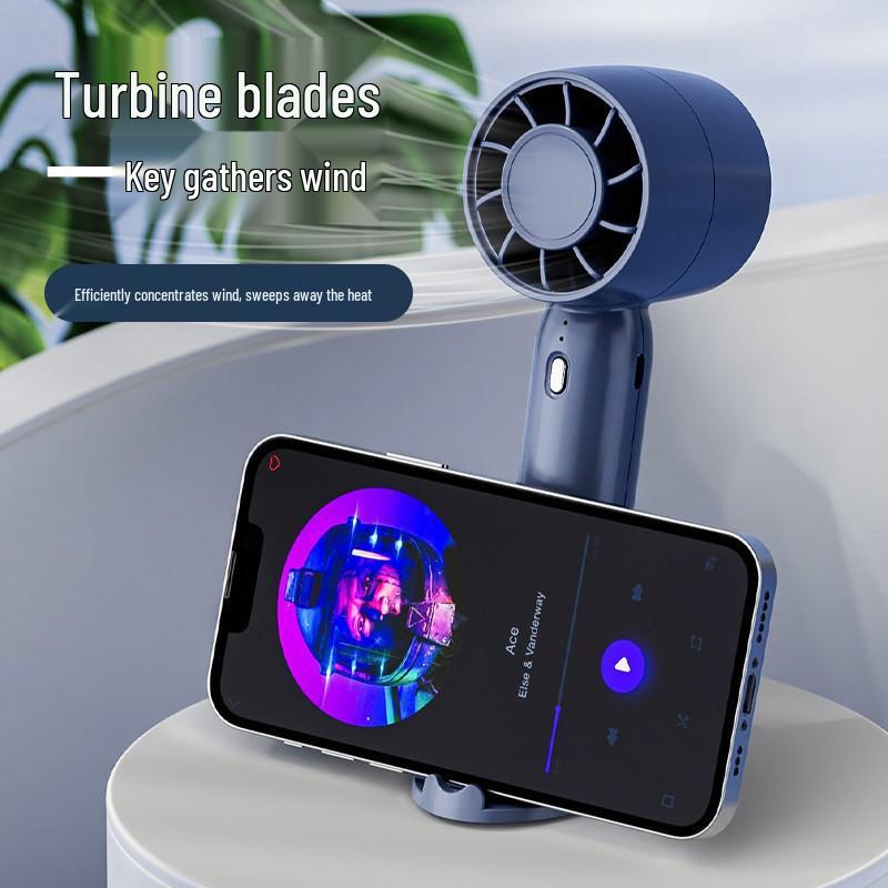 Custom Logo USB Rechargeable Mini Handheld/Desk Fan