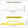 10 Pieces Multipurpose Plastic Bag Sealer Clip Portable Design Secure Grip Airtight Sealing Kitchen Organization Tool