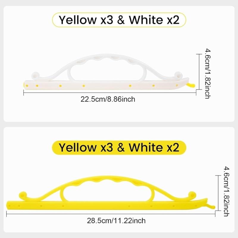 10 Pieces Multipurpose Plastic Bag Sealer Clip Portable Design Secure Grip Airtight Sealing Kitchen Organization Tool