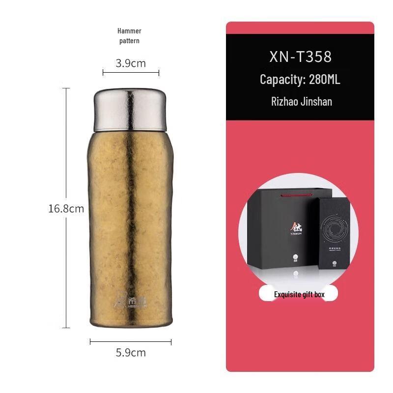 Heenoor Pure Titanium Insulated Water Bottle