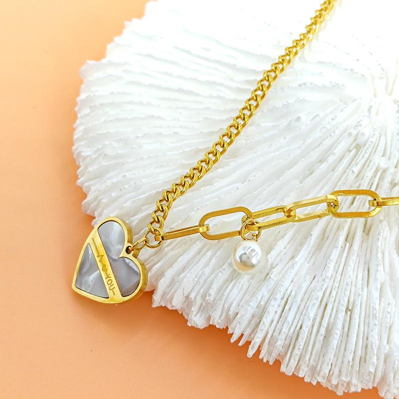Love Charm Pendant Bracelets Women Stainless Steel Bracelet Jewelry for Women