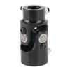 34in Steering Shaft U Joint Stainless Steel Wear Resisitant Durable Black Universal