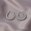 European American Style Luxury Stud Earrings: Elegant Cross-border Niche Hoops, Versatile Celebrity-inspired Accessories