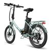 Electric Bicycle Foldable Fafrees 20" 250W Motor 18.2AH Citry Ebike Top Speed 25Km/h 7 Speed Load 120Kg F20 Lasting