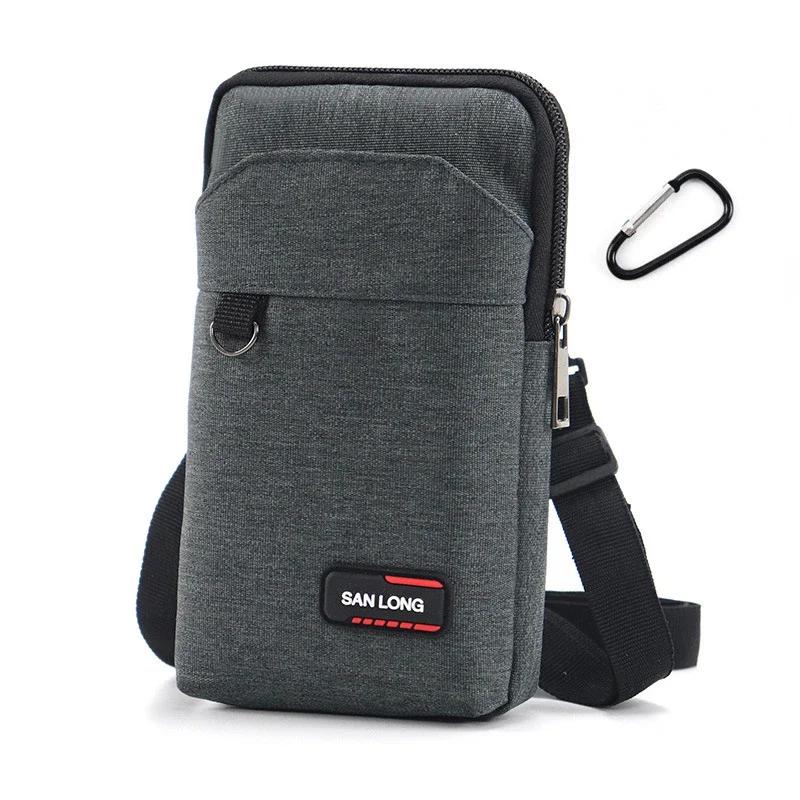 Riñonera Impermeable Bolso Capa Única/Doble Exterior Militar Cintura Fanny Pack Hombres Bolsillo para Teléfono Camping Caza Bolsa Táctica