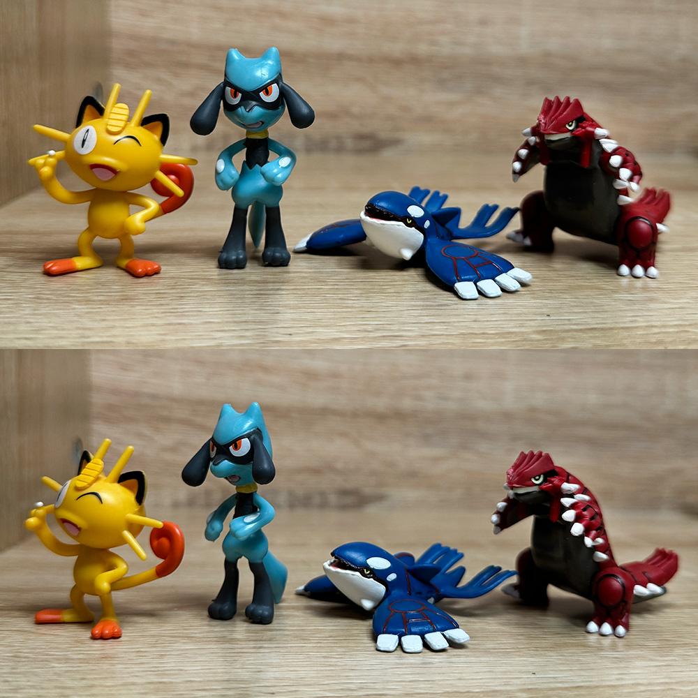 Pokemon Action Figure Pikachu Playthings Fennekin Chespin Froakie Model Pocket Monster Small Figure Kids Present