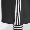 adidas Gestreifter Slim Fit Mode Bequemer Gestrickter Maxi Rock Damen Röcke Schwarz IY7279