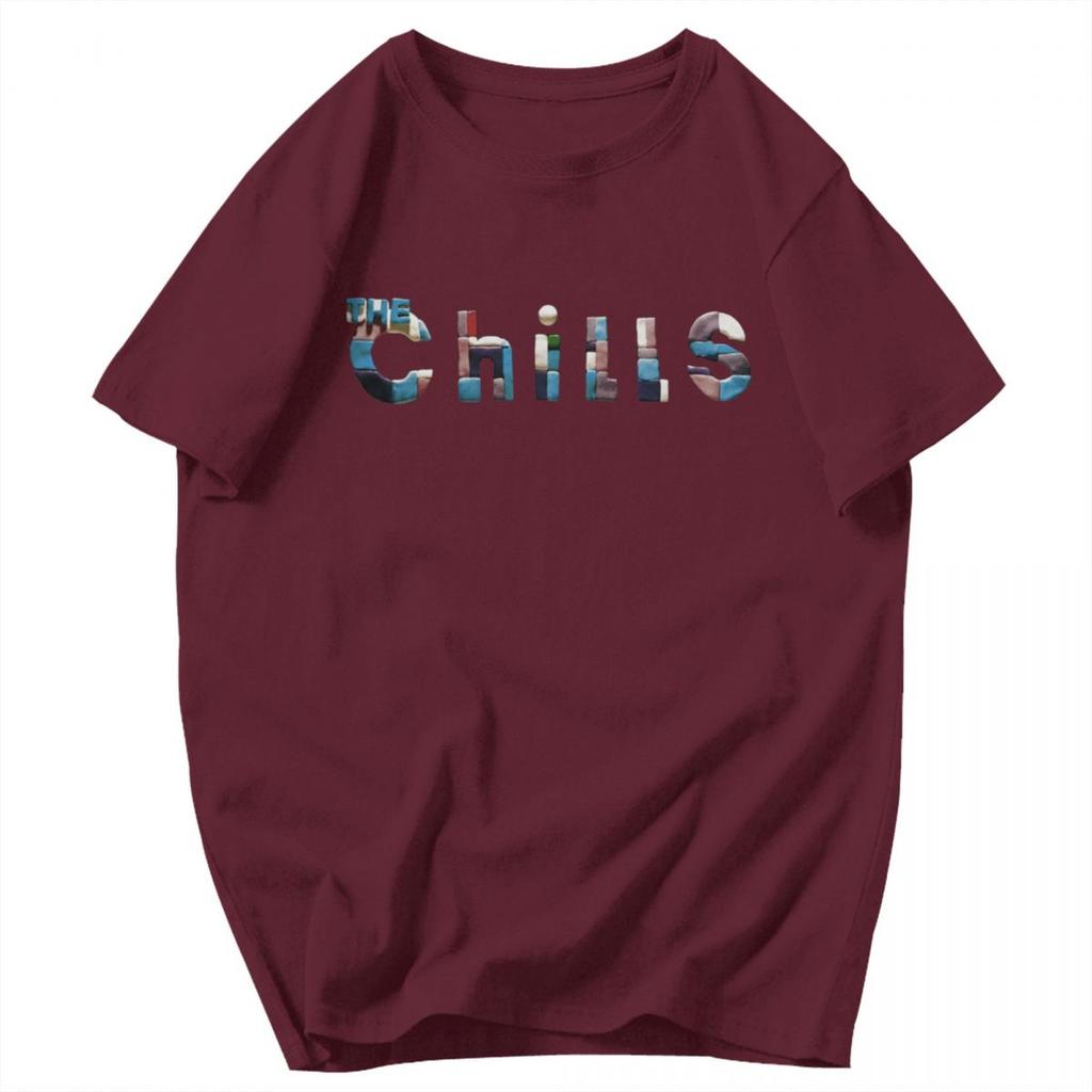 Men T Shirt The Chills Cotton Y2K Graphic Customized Unisex Clothing T Shirts