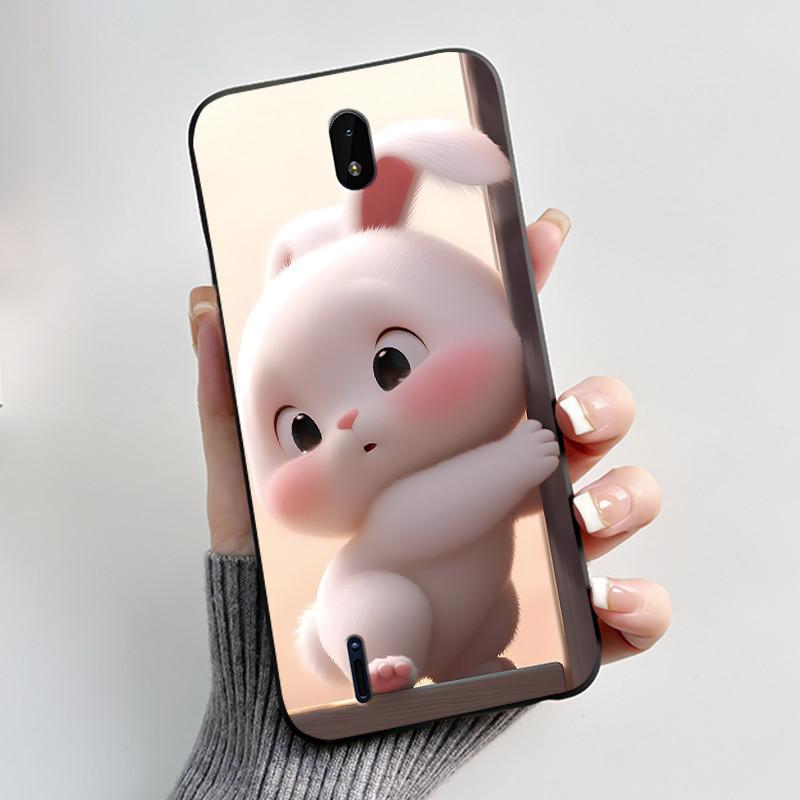 Casing For Nokia C01 Plus TA-1383 TA-1387 C1 2nd Edition Case Aesthetic Fashion Cute Cat Soft Silicone TPU Shockproof Back Cover