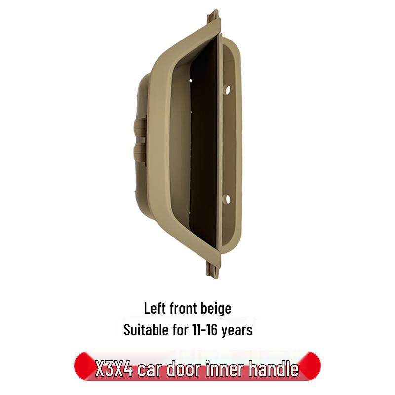 BMW X3/X4 Interior Door Handle Armrest Frame, Inner Pull & Outer Skin, F25/F26 Models