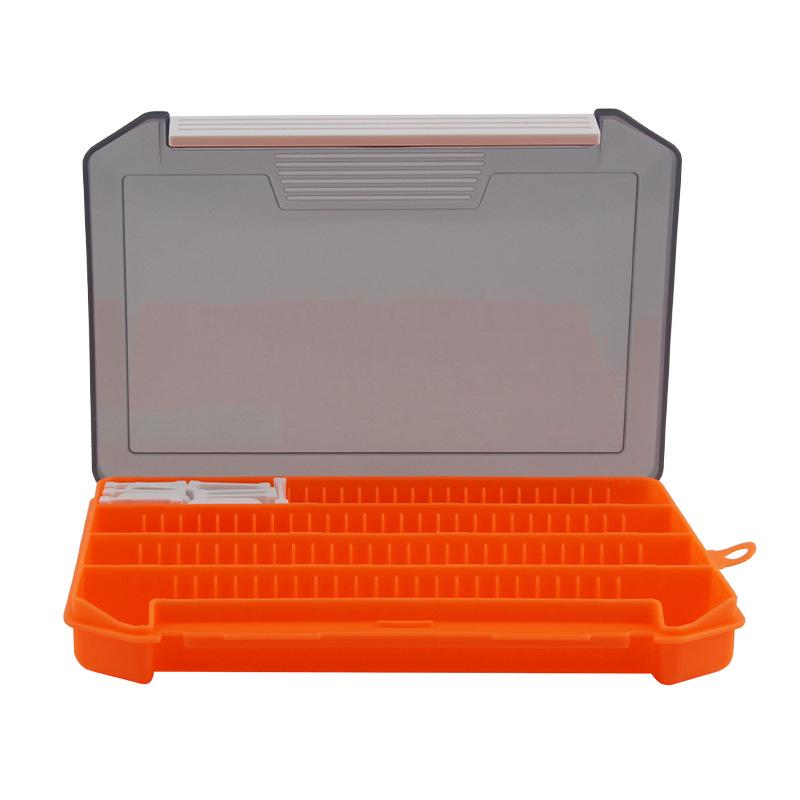 Single Layer Multi-Use Storage Box for Lures, Sinkers, Stoppers, & Connectors