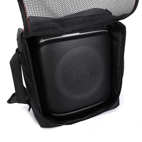 Speaker Carrying Case Portable Speaker Tote with Shoulder Strap Travel Bag for JBL Partybox Encore2 Extra Pockets for Microphone Charger Cable