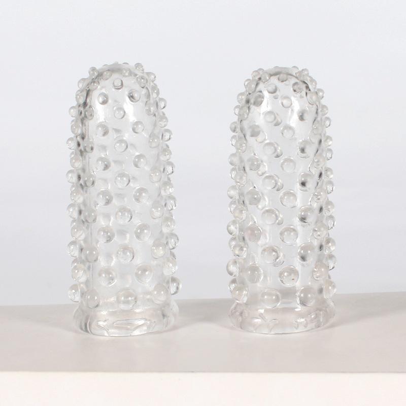 Kristall-Set Verschlussring & Fingerling für Erwachsenen-Spaß