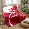 Sevilla FC Soft Flannel Fleece Blanket Lightweight Cozy Warm Throw Blanket For Sofa Bed Home Decor