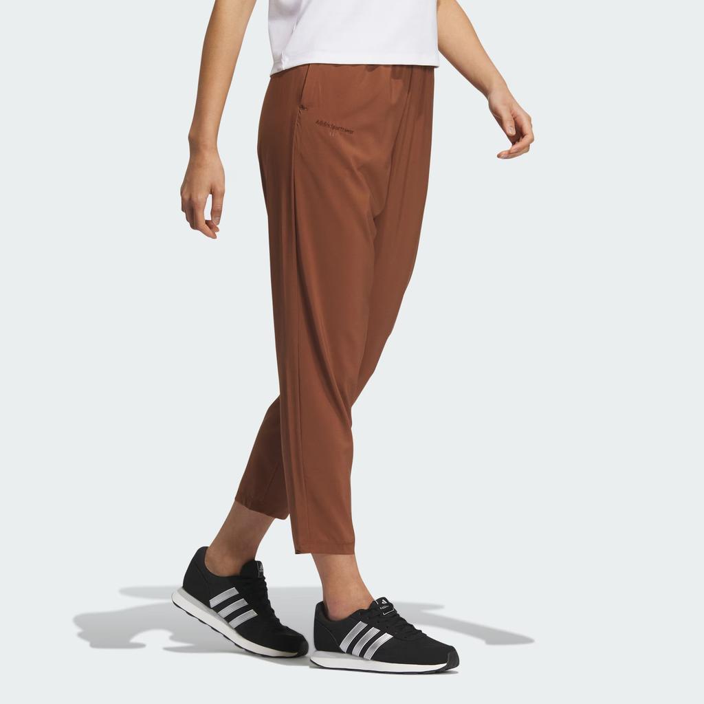 (WMNS) adidas Small Logo Pants 'Brown' Women's IS4942