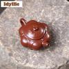 270ml Boutique Yixing Purple Clay Teapots Handmade Tripodia Pot Raw Ore Purple Jade Gold Sand Kettle Zisha Tea Set Tea Services