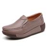 Scarpe da Donna Taglia Grande Primavera e Autunno Nuove Scarpe Casual Singole a Suola Spessa Scarpe a Pedale Singolo