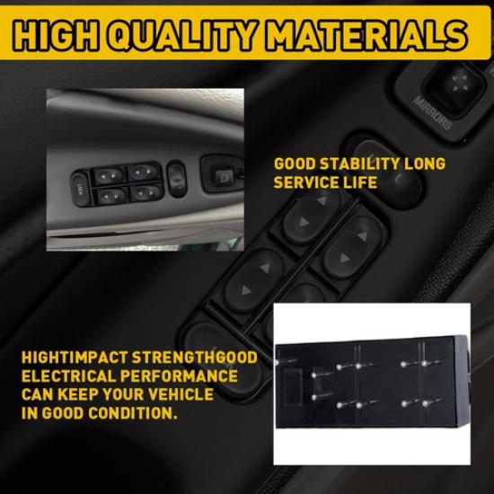 Master Power Window Door Switch For 1994 95 96-2004 Ford Mustang Convertible EOA