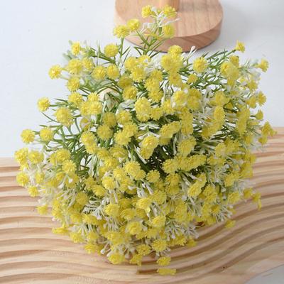 7 Bundles Baby's Breath Artificial Flower Faux Silk Gypsophila Flower Bouquet for Wedding Party Home Garden Decoration