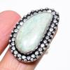 Republic Larimar Gemstone Handmade 925 Sterling Silver Jewelry Ring Size 8 KJ-478