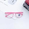 3PCS Fashion Children Plastic Round Frame Kids Computer Glasses Boys Girls Eye Protection Anti Blue Light Radiation Protection