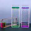 Internet Celebrity Stress Relief Hourglass: Oil Slide Water Drop Acrylic Ornament for Students, Perfect Small Gift