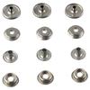 100 Sets Stainless Steel Stainless Steel Fastener 15mm Press Stud Button  Marine Boat