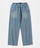 COLUMBIA UNIVERSITY Trajan Label Loose-Fit Washed Denim Pants_Light Jean