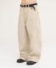 Akesi Crude Double Pocket Curved Pants_Beige