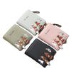 Charming Kawaii Fox Wallet Compact Credit Card Coin Organizer Stylish Women'S Accessory For Daily Use