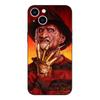 Capa preta de tpu para iphone 5 5s se 2020 6 6s 7 8 plus x 10 XR XS 11 12 13 mini pro MAX capa traseira Horror Movie