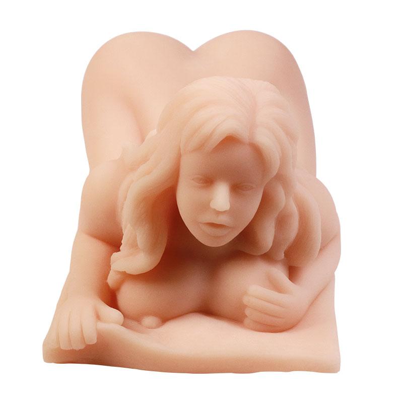 Poupée de sexe pour hommes masturbateur inversé Silicone TPE vraie peau moue gros cul Position sexuelle jouet adulte