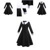 Neues Kinder Langarmkleid Addams Family Cosplay Prinzessinnenstil