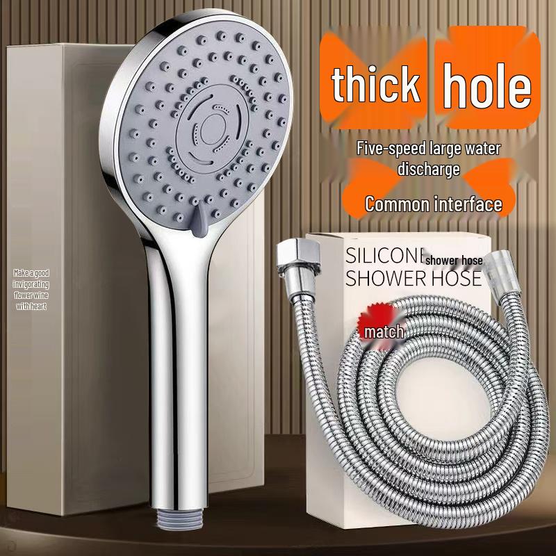 Complete Home Shower Boost Set: Sprinkler Head & Water Heater