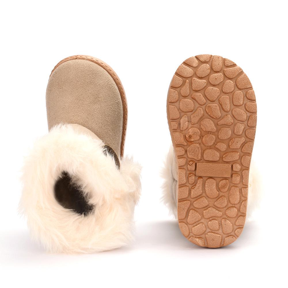 Cross-Border Kids' Snow Boots - Thick, Warm Cotton Boots