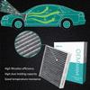 Car Activated Carbon Cabin Air Conditioning Filter For Honda City Civic X CR-Z Fit 3 4 HR-V Insight 2014 2015 2016 80292-TF0-G01