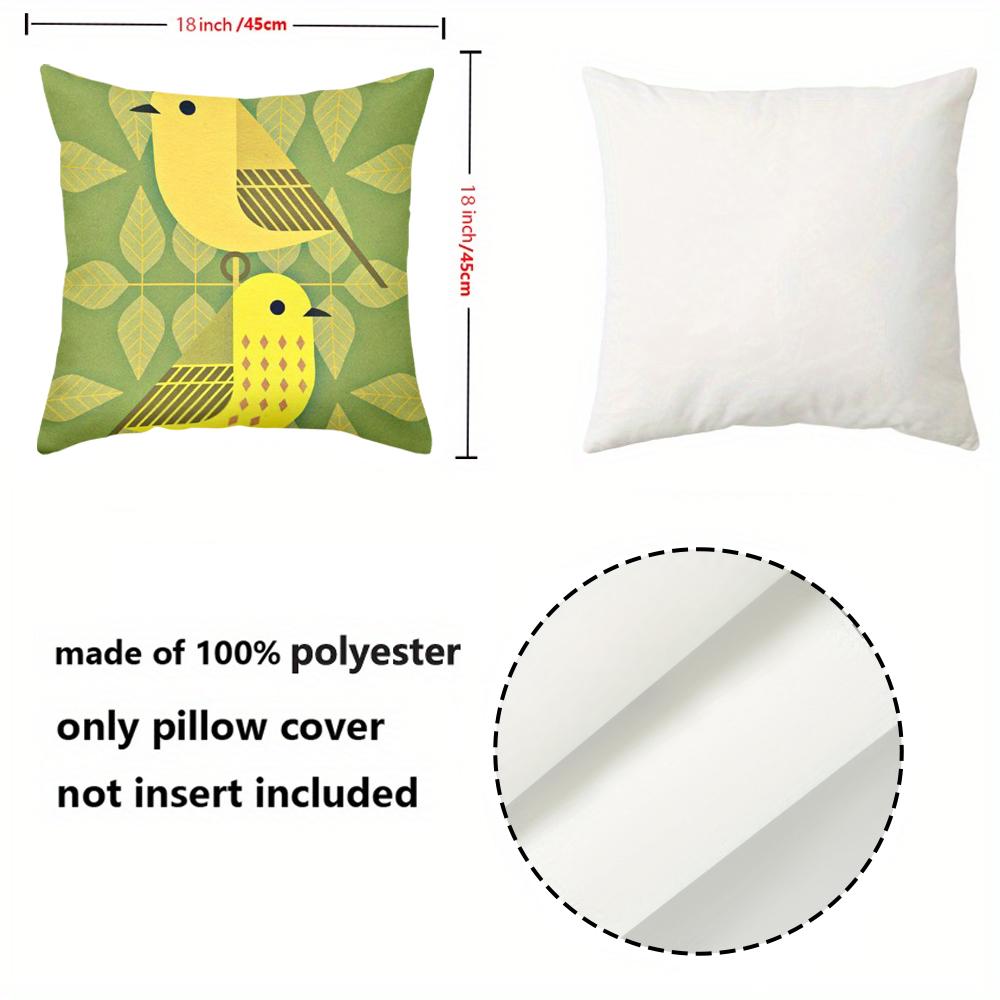 Bunt gemusterte Kissen für die Heimdekoration Polyester-Kissenbezug, dekoratives Sofakissenbezug, Kopfkissen