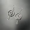 Elegant Star Vortex Dangle Earrings Ear Accessories Gift For Women Trendy Party Or Casual Outfits