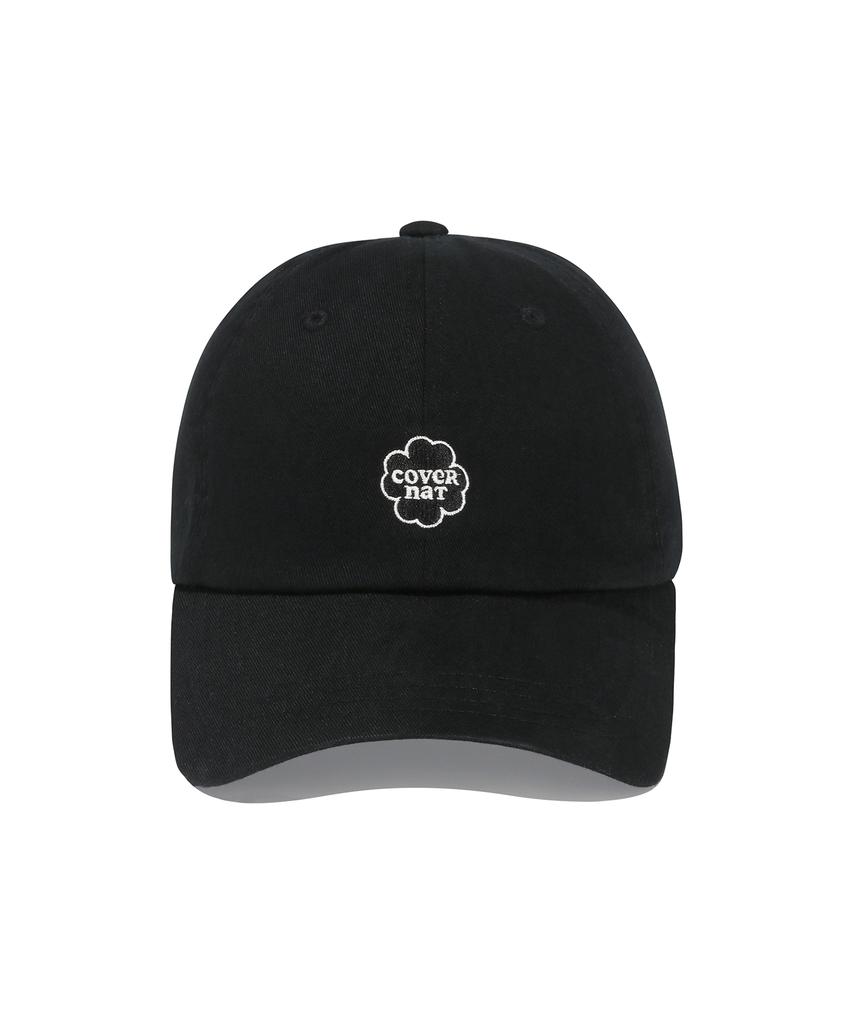 COVERNAT WOMAN Clover Heart Small Logo Ball Cap Black