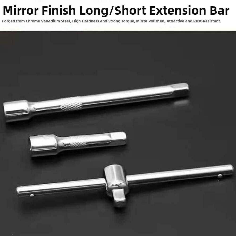 Durable Car Maintenance Toolbox Rust Prevention Ratchet Wrench Suit 53PCS Repair Tool Kit Bike