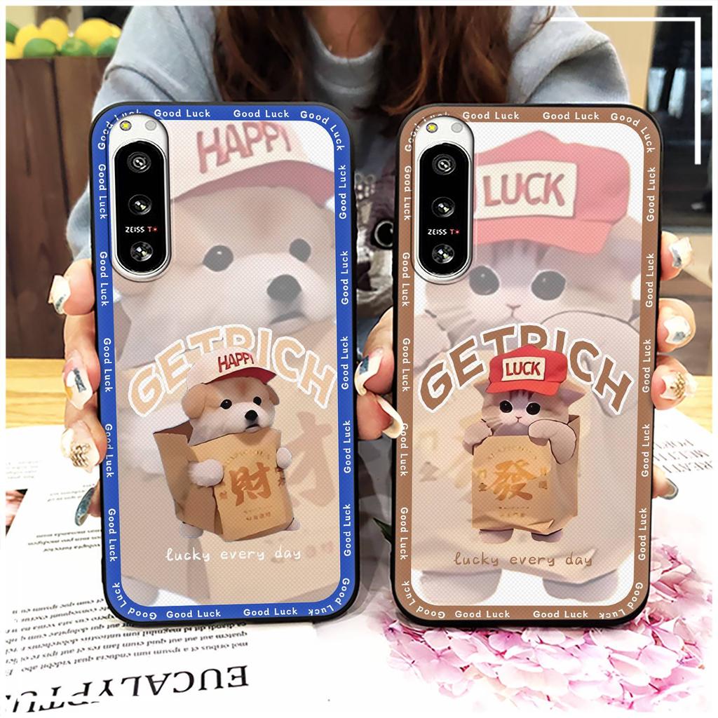 Graffiti Dirt-resistant Phone Case For Sony Xperia5 IV Anti-dust Phone Pouch Protective Full Wrap Durable Back Cover TPU