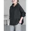 Women's Double-Sided Fleece Hoodie - New Spring Style, Casual Loose Fit, Slimming, Thickened, and Warm.