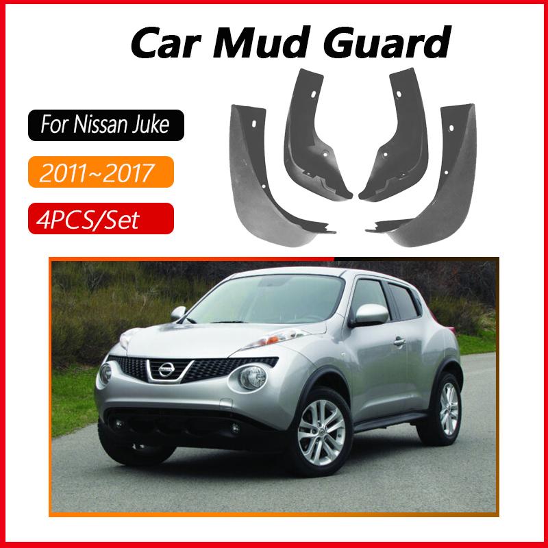 Garde-boues de Roue de Voiture Pour Nissan Juke F15 Infiniti ESQ 2011~2017 Antigel Évasement Garde-boues Bavette Anti-éclaboussures Accessoires Auto Extérieurs