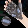 Anti Slip Shock Absorbing Ice Silk Fitness Cycling Gloves for Men Women Summer Breathable Yoga Sports Train Gloves