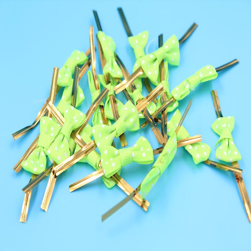 Bow Tie Twist Tie for Packaging: Lollipop, Pastry, Biscuit, Bread Bag Sealing Wire