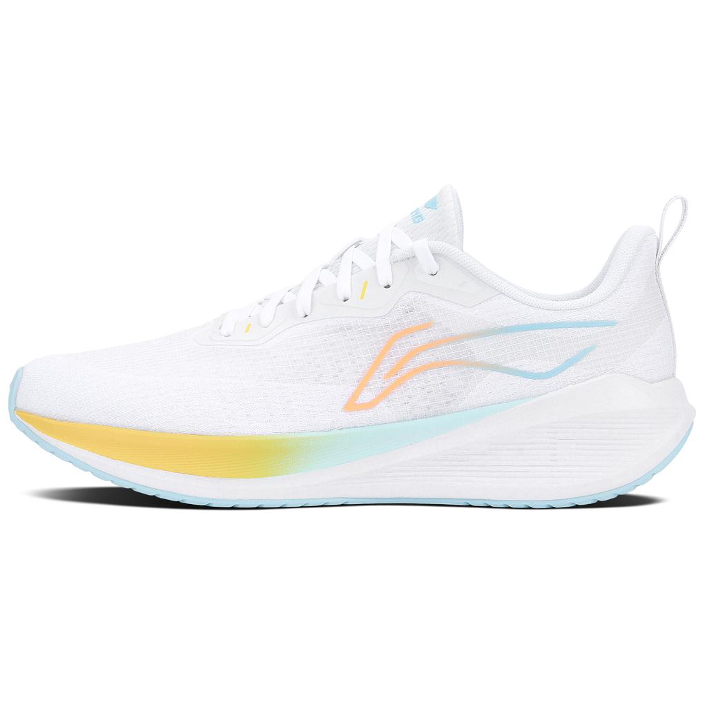 Li Ning Wuyue Dämpfung Abriebfest Niedrig geschnitten Freizeit Körperliche Fitnessprüfung Körperliche Untersuchung Laufschuhe Herren ARST003-1(Team1957-)