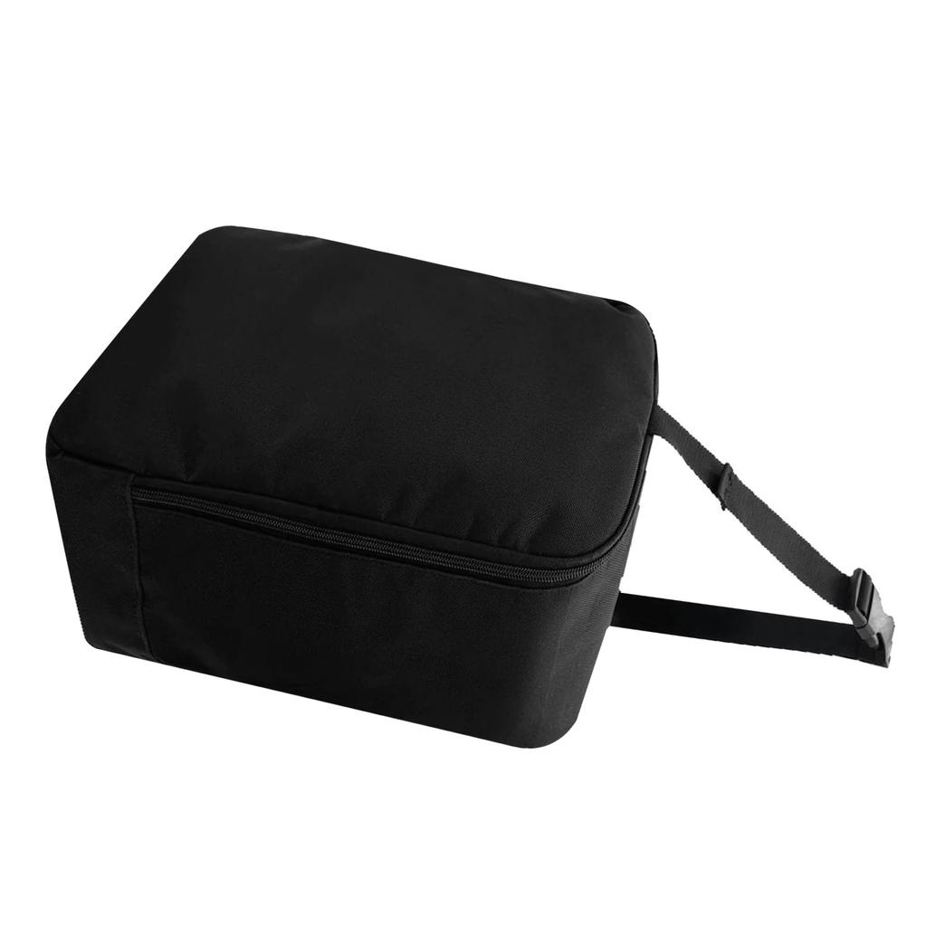 Travel Steam Iron Bag Portable Handheld Steam Iron Carrying Case Holder with Hanging Buckle Strap Black