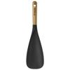 Cuillère Multi-Usages - STAUB - 30 cm - Silicone Noir - Bois d'Acacia - Ustensiles de Cuisine