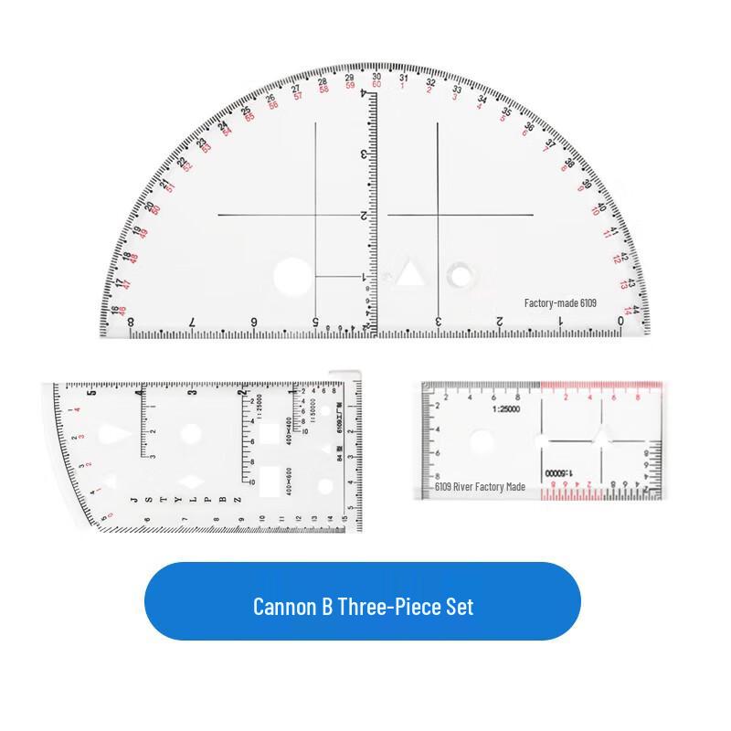 Military Topographic Mapping & Plotting Tool Kit
